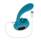 How Many Licks Rechargeable Silicone Vibrator with Clitoral Stimulator