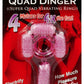 Humm Dinger Super Quad Vibrating Cock Ring - Magenta/Pink