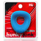 Hunkyjunk Form Surround Cock Ring - Teal/Teal Ice
