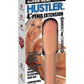 Hustler 4 Inch Penis Extension - Flesh/Vanilla - 8in