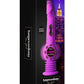 Impressions New York Rechargeable Silicone Gyro-Quake Dildo - Purple