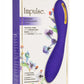 Impulse Intimate E-Stimulator Wand Rechargeable Silicone Vibrator - Purple