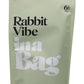 In A Bag Silicone Rechargeable Rabbit Vibrator - Black