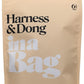 In A Bag Vegan Leather Silicone Harness and Dong - Black