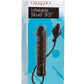 Inflatable Stud Dildo - Black - 9.5in