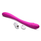 Inmi 7x Double Down Rechargeable Silicone Double Dildo with Remote Control
