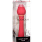 Inmi Bloomgasm Suction Rose Vibrator Rechargeable Clit Stimulator - Red