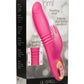 Inmi Lil' Swell 35x Thrusting and Swelling Rechargeable Silicone Rabbit Vibrator - Pink