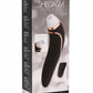 Inmi Shegasm Deluxe 2-In-1 Clit Stimulator and Vibrator - Black