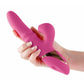 Inya Enamour Rechargeable Silicone Rabbit Vibrator with Air Pulse Clitoral Stimulator