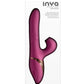 Inya Enamour Rechargeable Silicone Rabbit Vibrator with Air Pulse Clitoral Stimulator