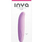 Inya Flirt Rechargeable Silicone Vibrator - Lavender/Purple