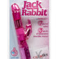 Jack Rabbit 7 Function Beaded Rabbit Vibrator - Pink