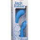 Jack Rabbit Elite Suction Rabbit Rechargeable Silicone Vibrator with Clitoral Stimulator - Blue