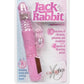 Jack Rabbit Petite Thrusting Rabbit Vibrator - Pink