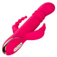 Jack Rabbit Signature Heated Rechargeable Silicone Triple Fantasy Rabbit Vibrator