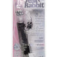 Jack Rabbit Thrusting Orgasm Beaded Rabbit Vibrator - Black