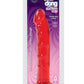 Jelly Jewels Dildo - Red - 8in