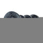Jet Black Jack Butt Plug - Carbon Metallic