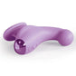 Jimmyjane Curved Gripp Rechargeable Silicone Dual Stimulating Vibrator