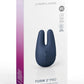 Jimmyjane Form 2 Pro Rechargeable Clitoral Stimulator - Grey/Slate