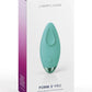 Jimmyjane Form 3 Pro Rechargeable Clitoral Stimulator - Metal/Teal