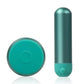 Jimmyjane Mini Chroma Metal Rechargeable Bullet with Remote - Teal