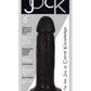 Jock Realistic Dildo - Black - 6in