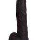Jock Realistic Dong with Balls - Black - 11in