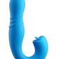 Joi Thrust 2 Pressure Sensing App Controlled Thrusting G-Spot Silicone Rechargeable Vibrator and Tongue Clit Licker