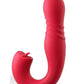 Joi Thrust 2 Pressure Sensing App Controlled Thrusting G-Spot Silicone Rechargeable Vibrator and Tongue Clit Licker