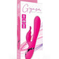 Juicy G-Gasm Rabbit Stimulator Rechargeable Rabbit Vibrator - Pink