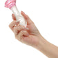 Juicy Glass Rose Glow In The Dark Butt Plug