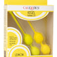 Kegel Training Set Lemon Silicone - Yellow