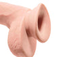 King Cock Plus Triple Density Dildo with Balls