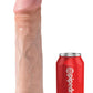 King Cock Realistic Dildo - Vanilla - 11in