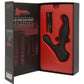 Kink Ultimate Rim Job Rechargeable Silicone Vibrating Prostate Massager with Rotating Ridges