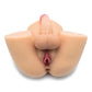 Kiotos Masturbator Silicone Dildo with Pussy and Ass - Vanilla
