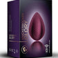 Knickerbocker Glory Rechargeable Silicone Clitoral Stimulator with Remote Control - Purple/Red