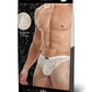 Lace King Lace Thong - Medlum - White - Large/Medium