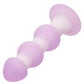Lavender Haze Beaded Probe Silicone Rechargeable Anal Plug
