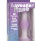 Lavender Haze Bulb Probe Silicone Rechargeable Anal Plug - Purple/White