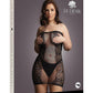 Le Desir Strapless Mini Dress - Black - Queen