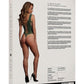 Le Desir V-Neck Teddy with Opaque Panels