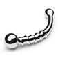 Le Wand Bow Dual End Dildo - Stainless - Steel