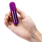 Le Wand Bullet Rechargeable Vibrator with Textured Silicone Sleeve and Ring