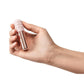 Le Wand Bullet Rechargeable Vibrator with Textured Silicone Sleeve and Ring