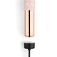 Le Wand Bullet Rechargeable Vibrator with Textured Silicone Sleeve and Ring