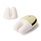Le Wand Double Vibe Rechargeable Silicone Rabbit Vibrator - Gold/White
