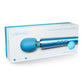 Le Wand Petite Rechargeable Silicone Vibrating Massager - Blue